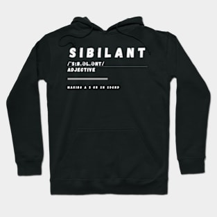 Word Sibilant Hoodie